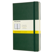 Блокнот Moleskine CLASSIC QP061K15 Large 130х210мм 240стр. клетка твердая обложка зеленый