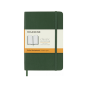 Блокнот Moleskine CLASSIC SOFT QP611K15 Pocket 90x140мм 192стр. линейка мягкая обложка зеленый