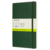 Блокнот Moleskine CLASSIC SOFT QP618K15 Large 130х210мм 192стр. нелинованный мягкая обложка зеленый