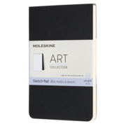 Блокнот для рисования Moleskine ART SOFT SKETCH PAD ARTSKPAD2 Pocket 90x140мм 48стр. мягкая обложка черный