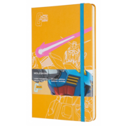 Блокнот Moleskine LIMITED EDITION GANDAM LEGDQP060B Large 130х210мм 240стр. линейка желтый