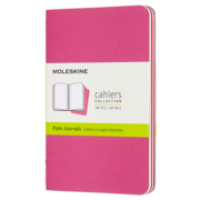 Блокнот Moleskine CAHIER JOURNAL CH013D17 Pocket 90x140мм обложка картон 64стр. нелинованный розовый неон (3шт)