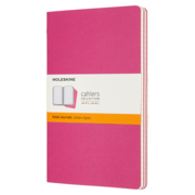 Блокнот Moleskine CAHIER JOURNAL CH016D17 Large 130х210мм обложка картон 80стр. линейка розовый неон (3шт)