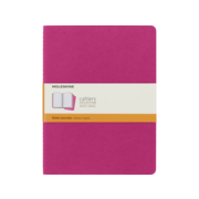 Блокнот Moleskine CAHIER JOURNAL CH021D17 XLarge 190х250мм обложка картон 120стр. линейка розовый неон (3шт)