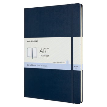 Блокнот для рисования Moleskine ART SKETCHBOOK ARTBF832B20 A4 96стр. твердая обложка синий сапфир