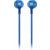Гарнитура вкладыши JBL Live 200 BT 1.2м синий беспроводные bluetooth шейный обод (JBLLIVE200BTBLU)