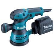 Makita BO5041 Эксцентриковая шлифовальная машина [BO5041] {300Вт,ф125мм,4000-12000обм,ампл-2.8мм,1.4кг,кор,псборник,доп.рукоятка}