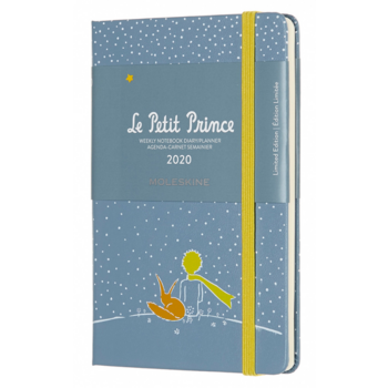 Еженедельник Moleskine LE L`PETIT PRINCE WKNT Pocket 90x140мм 144стр. серый Fox