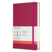 Ежедневник Moleskine CLASSIC Large 130х210мм 400стр. фиксирующая резинка фуксия