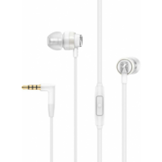 Sennheiser CX 300S WHITE, Универсальные внутриканальные наушники с микрофоном, 17 - 21000 Гц, 18 Ом, кабель кабель 1,2 м с 1-кнопочным блоком управления и микрофоном, разъём 3,5 мм