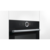 Встраиваемая электрическая духовка BOSCH Home Connect!! Serie 8, компактный духовой шкаф-пароварка, черный, 14 режимов + комбинированные режимы, функция приготовление на пару 100%, 4-слойное остекление, 3 цветных текстовых TFT-дисплея 2,5" с сенсорным упр
