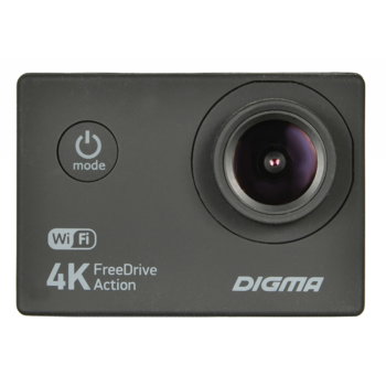 Видеорегистратор Digma FreeDrive Action 4K WiFi черный 8Mpix 2160x3840 2160p 150гр. Allwinner V3