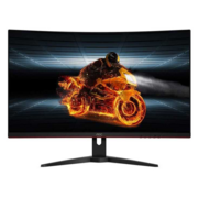 LCD AOC 31.5" CQ32G1 черный {VA Curved FreeSync 2560x1440@144Hz 1ms 178/178 300cd 3000:1 Frameless HDMIx2 DisplayPort AudioOut}