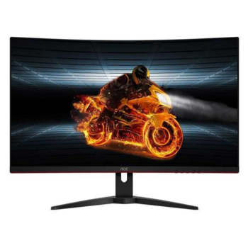 LCD AOC 31.5" CQ32G1 черный {VA Curved FreeSync 2560x1440@144Hz 1ms 178/178 300cd 3000:1 Frameless HDMIx2 DisplayPort AudioOut}