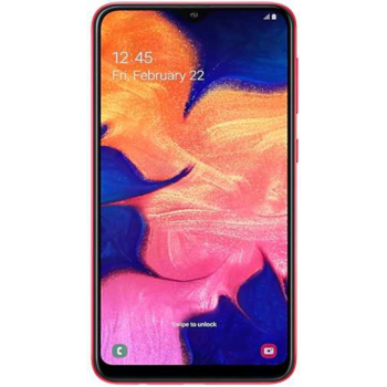 Смартфон Samsung SM-A105F Galaxy A10 32Gb 2Gb красный моноблок 3G 4G 2Sim 6.2" 720x1520 Android 9 13Mpix 802.11 b/g/n GPS GSM900/1800 GSM1900 TouchSc MP3 microSD max512Gb