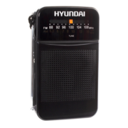 Радиоприемник портативный Hyundai H-PSR110 черный