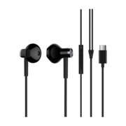 Гарнитура вкладыши Xiaomi Mi Dual Driver Earphones 1.25м черный проводные (в ушной раковине)