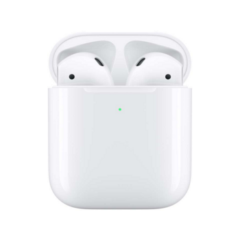 Гарнитура вкладыши Apple AirPods белый беспроводные bluetooth (в ушной раковине) (беспр.кейс в компл.)