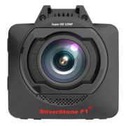 Видеорегистратор Silverstone F1 HYBRID mini pro черный 4Mpix 1296x2304 1296p 170гр. GPS внутренняя память:1Gb Ambarella A12A35