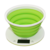 Весы кухонные электронные Starwind SSK5575 макс.вес:5кг белый/зеленый