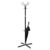 Вешалка напольная Титан Классикс-С3 0112 черный основание крестовина крючки двойные метал.