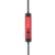 Гарнитура вкладыши Оклик BT-S-155 красный беспроводные bluetooth в ушной раковине (E716BT)