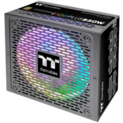 Блок питания Thermaltake ATX 850W Toughpower iRGB Plus 80+ gold (24+4+4pin) APFC 140mm fan color LED 12xSATA Cab Manag RTL