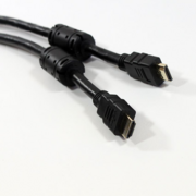 AOpen/Qust Кабель HDMI 19M/M+2 фильтра 1.4V+3D/Ethernet (ACG511D-1.8M) 1,8/2m, позолоченные контакты [6938510810427]