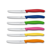 Набор ножей кухон. Victorinox Swiss Classic Tomato and Table Knife 6.7839.6G (6.7839.6G) компл.:6предм. ассорти европодвес
