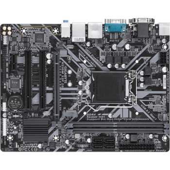 Материнская плата Gigabyte H310M S2P 2.0 Soc-1151v2 Intel H310C 2xDDR4 mATX AC`97 8ch(7.1) GbLAN+VGA+DVI+HDMI