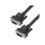 Greenconnect Кабель SVGA 0.5м чёрный, OD6.0mm. 15M / 15M GCR-VM2VM1-0.5m, 28/28 AWG, двойной экран
