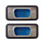 Greenconnect Кабель SVGA 0.5м чёрный, OD6.0mm. 15M / 15M GCR-VM2VM1-0.5m, 28/28 AWG, двойной экран