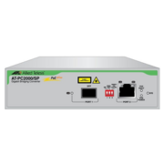 Медиаконвертер Allied Telesis Two-port Gigabit Speed/Media Converting Switch with PoE, 1000T POE+ to 1000X(SFP) Media Converter, Multi-Region AC adapter (US/JP, UK, AU, EU)