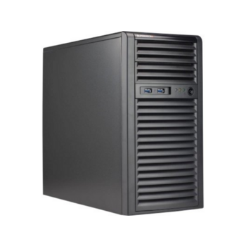 Серверная платформа Supermicro SuperWorkstation SYS-5039C-T (X11SCA, CSE-732D4-500B) ( Single Socket H4 (LGA 1151) supports Intel® Xeon® processor E-2100 / E-2200, Intel® C242 chipset, 4xDDR4 Up to 128GB ECC UDIMM, 2 PCI-E 3.0 x16 running at NA/16 or 8/8,