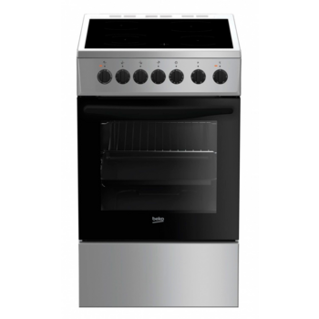 Плита Электрическая Beko FFSE57114GS серебристый стеклокерамика