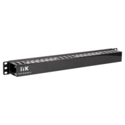 Кабельный органайзер горизонтальный ITK CO05-1PC 1U шир.:19" глуб.:60мм