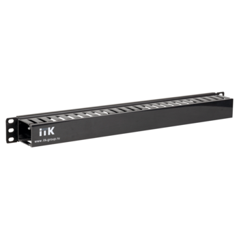 Кабельный органайзер горизонтальный ITK CO05-1PC 1U шир.:19" глуб.:60мм