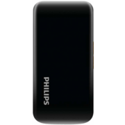 Мобильный телефон Philips E255 Xenium 32Mb черный раскладной 2Sim 2.4" 240x320 0.3Mpix GSM900/1800 GSM1900 MP3 FM microSD max32Gb