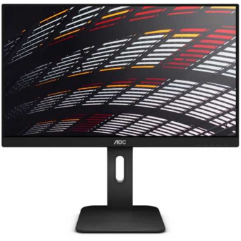 Монитор AOC 23.8" Professional 24P1/GR серый IPS LED 16:9 DVI HDMI M/M матовая HAS Pivot 250cd 178гр/178гр 1920x1080 D-Sub DisplayPort FHD USB 4.6кг