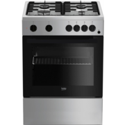 Плита Комбинированная Beko FFSS62010GS серебристый/черный реш.эмаль