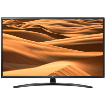 Телевизор LED LG 49" 49UM7450PLA черный/Ultra HD/50Hz/DVB-T2/DVB-C/DVB-S2/USB/WiFi/Smart TV (RUS)