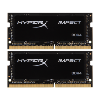 Модуль памяти Kingston DRAM 16GB 2666MHz DDR4 CL15 SODIMM (Kit of 2) HyperX Impact HX426S15IB2K2/16