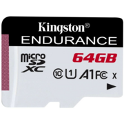 Карта памяти Micro SecureDigital 64Gb Kingston SDCE/64GB {MicroSDHC Endurance Flash Memory Card}