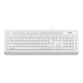 Клавиатура A4Tech Fstyler FK10 белый/серый USB