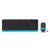 Клавиатура + мышь A4Tech Fstyler FG1010 клав:черный/синий мышь:черный/синий USB беспроводная Multimedia