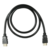Кабель аудио-видео Buro HDMI 2.0 HDMI (m)/HDMI (m) 1м. Позолоченные контакты черный (BHP HDMI 2.0-1)