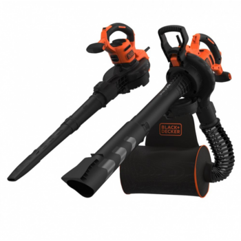 Воздуходувка Black+Decker BEBLV300-QS 3000Вт пит.:от сети оранжевый