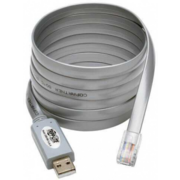 Кабель Tripplite PIMF cat5E 1.8м серый RJ-45 (m)-USB (m)