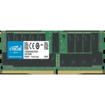 Оперативная память Crucial by Micron DDR4 32GB (PC4-23400) 2933MHz ECC Registered DR x4, 1.2V CL21 (Retail) (Analog Micron MTA36ASF4G72PZ-2G9)