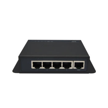 Netis PE6105 Коммутатор, 5 портов 10/100 Мбит/с, 4 PoE, 802.3at/af, PoE 60Вт, стальной корпус